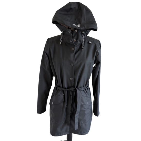 Helly Hansen Kirkwall Rain Coat Outdoor Windproof Womens S Nylon Fisherman Light - Picture 2 of 16